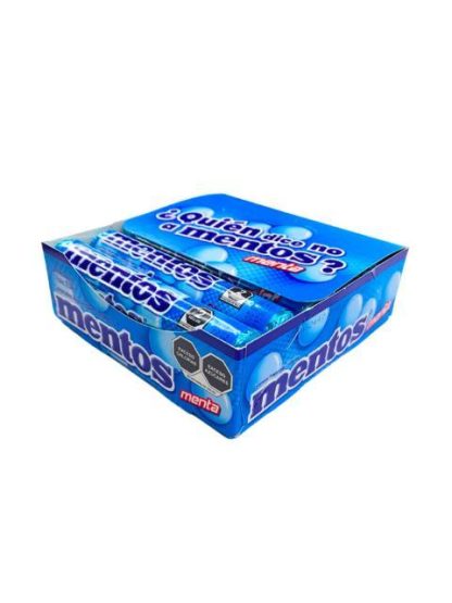 MENTOS MENTA PAQUETE CON 12 DE 11 GR