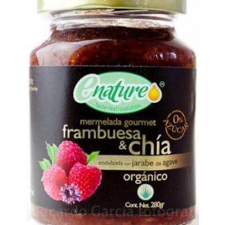 MERMELADA FRAMBUESA CHIA 280 G E-NATURE