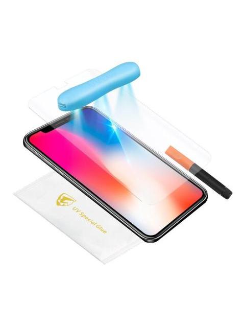 MICA CRISTAL TEMPLADO UV 9H CURVA IPH X ANTI GOLPES NUEVO