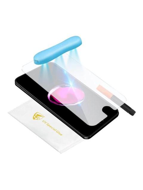 MICA CRISTAL TEMPLADO UV 9H PARA IPH 6 7 8 ANTI GOLPES