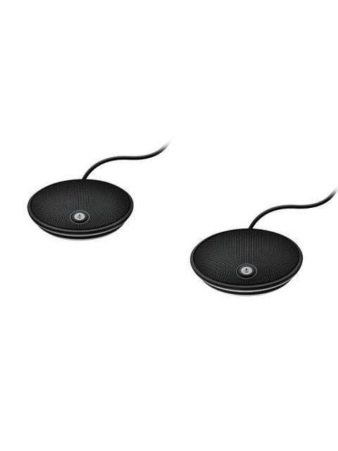 MICROFONO DE EXPANSION PARA LOGITECH GROUP ALAMBRICO NEGRO 989-000171 - Image 3