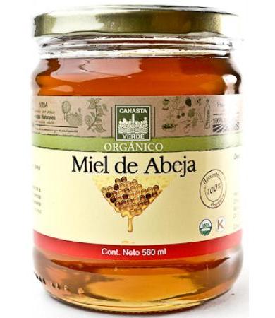 MIEL DE ABEJA 560 ML CANASTA VERDE