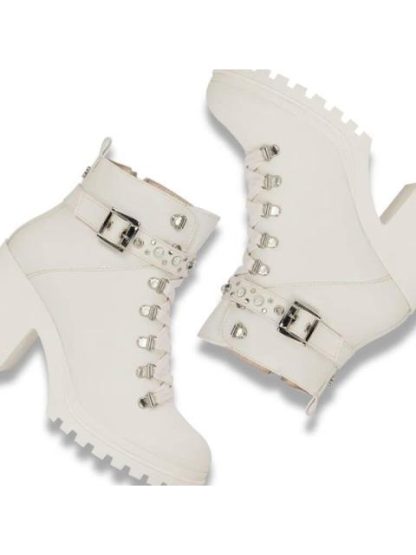 BOTA MILITAR BEIGE/HUESO THALIA SODI - Image 8