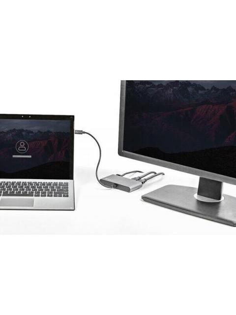 STARTECH  DOCKING STATION TB3DKM2HDL THUNDERBOLT 3 1X USB 3.0 1X USB 2.0 1X RJ-45 2X HDMI GRIS - Image 4
