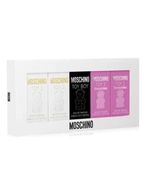 MINI SET 5 PIEZAS TOY PARA HOMBRE Y MUJER DE MOSCHINO 5ML VOLUMEN DE LA UNIDAD 5 ML - Image 4