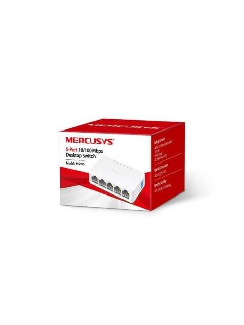 SWITCH MERCUSYS FAST ETHERNET MS105 5 PUERTOS 10-100MBPS 1GBIT-S - NO ADMINISTRABLE - Image 3