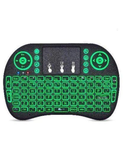 MINI TECLADO BROBOTIX INALAMBRICO USB NEGRO-RGB LED 963814 - Image 2