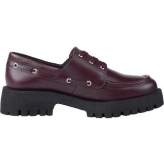 MOCASIN CON AGUJETA VINO VI LINE FASHION
