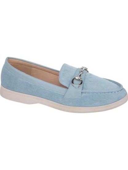 MOCASIN CON HERRAJE AZUL SHOSH - Image 2
