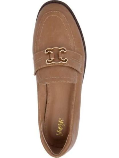 MOCASIN CON HERRAJE CAMEL SHOSH - Image 4