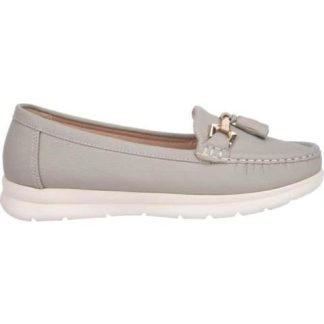 MOCASIN CON HERRAJE GRIS SHOSH