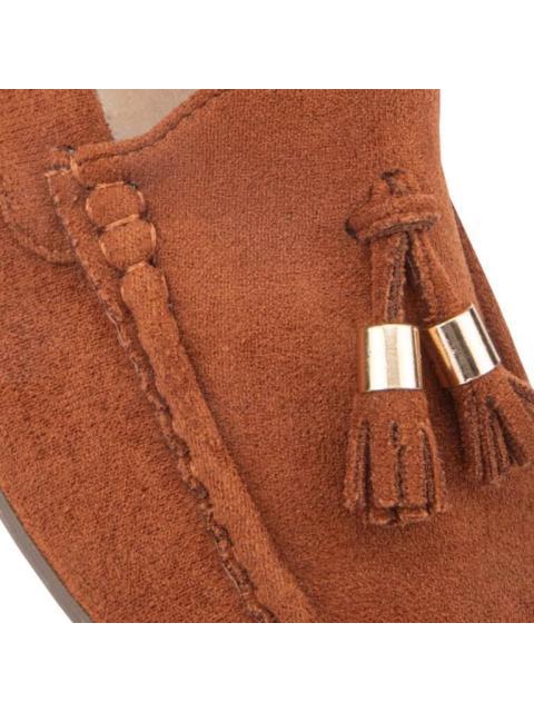 MOCASIN CON MOTAS ROJO LADRILLO SHOSH - Image 6
