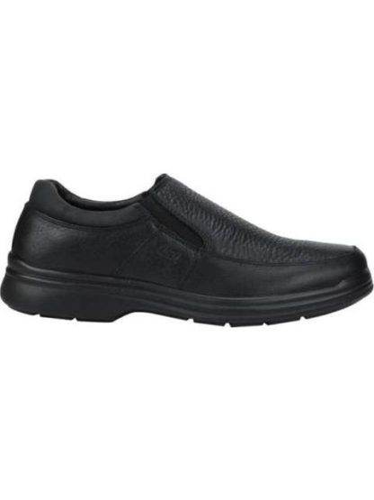 MOCASIN CONFORT AJUSTE ELASTICO NEGRO FLEXI