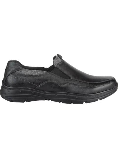 MOCASIN CONFORT PIEL NEGRO CALZADO PAZSTOR