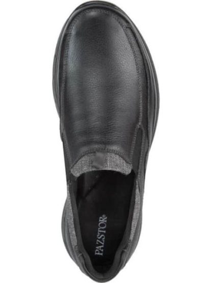 MOCASIN CONFORT PIEL NEGRO CALZADO PAZSTOR - Image 3