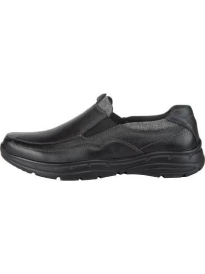 MOCASIN CONFORT PIEL NEGRO CALZADO PAZSTOR - Image 5