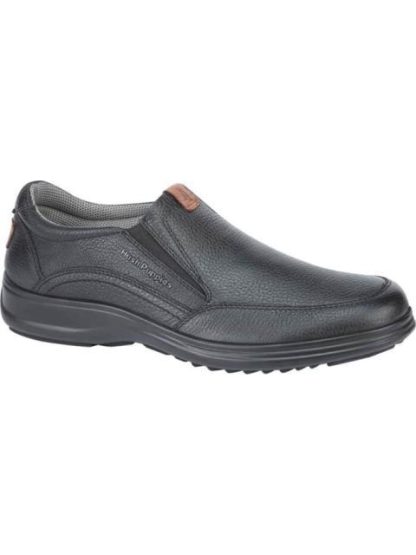 MOCASIN CONFORT PIEL NEGRO HUSH PUPPIES - Image 2