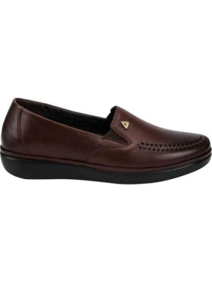 MOCASIN DE PIEL CAFE CALZADO PAZSTOR