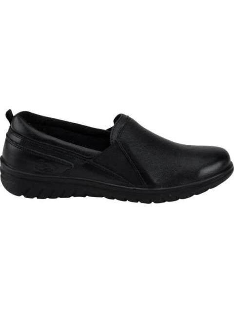 MOCASIN DE PIEL NEGRO FLEXI