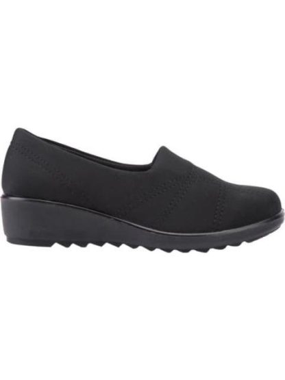 MOCASIN LICRA NEGRO SHOSH CONFORT