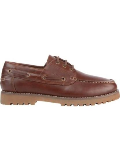 MOCASIN NAUTICO COGNAC PIERRE CARDIN