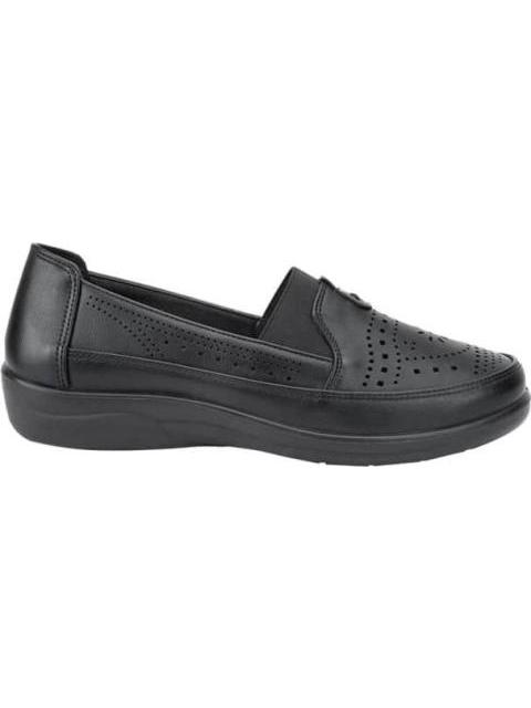MOCASIN PERFORADO NEGRO SHOSH CONFORT