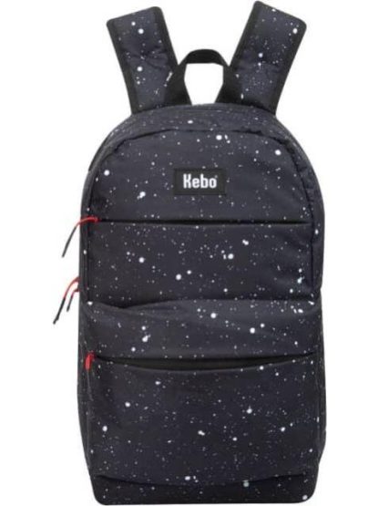 MOCHILA CON PORTALAPTOP NEGRO KEBO