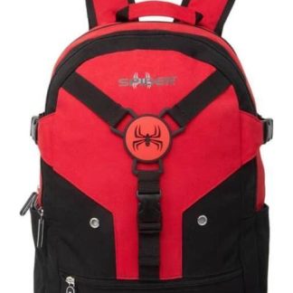 MOCHILA CON PORTALAPTOP ROJO SPIDER