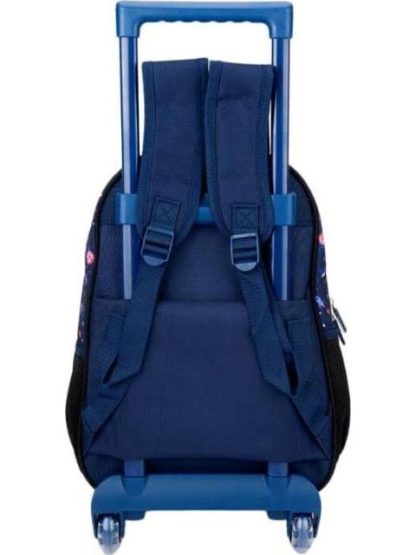 MOCHILA CON RUEDAS ESCOLAR AZUL MARINO KEBO KIDS - Image 3
