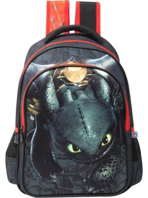 MOCHILA ENTRENANDO A MI DRAGON NEGRO ENTRENANDO A MI DRAGON