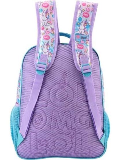 MOCHILA ESCOLAR INFANTIL AZUL TURQUESA ONIX - Image 3