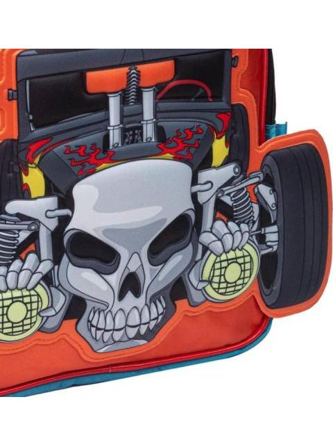 MOCHILA ESCOLAR INFANTIL MULTICOLOR HOT WHEELS - Image 5