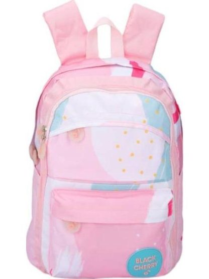 MOCHILA ESCOLAR ROSA BLACK CHERRY