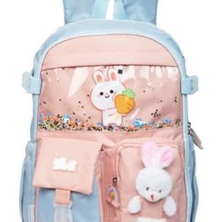 MOCHILA ESCOLAR ROSA CUTIE ZOO