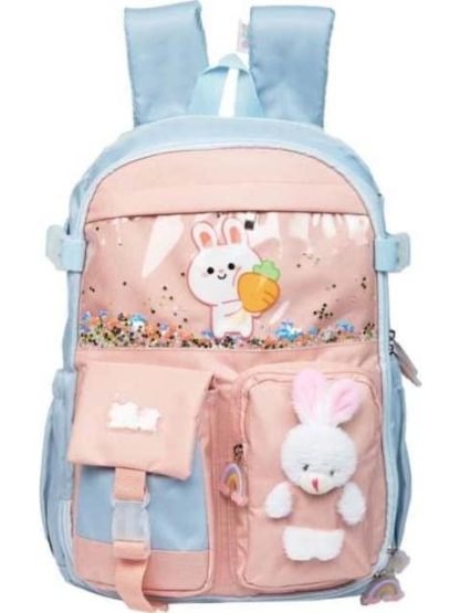 MOCHILA ESCOLAR ROSA CUTIE ZOO