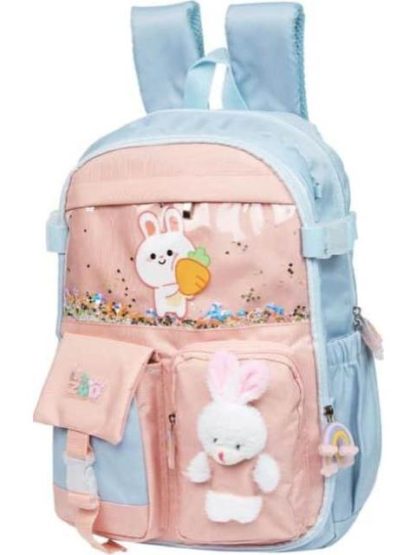 MOCHILA ESCOLAR ROSA CUTIE ZOO - Image 4