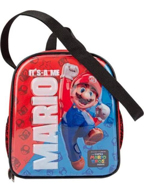 MOCHILA LAPICERA Y LONCHER KIT ESCOLAR NEGRO SUPER MARIO BROS - Image 3