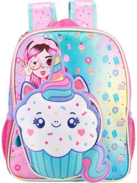 MOCHILA MIS PASTELITOS MULTICOLOR MIS PASTELITOS