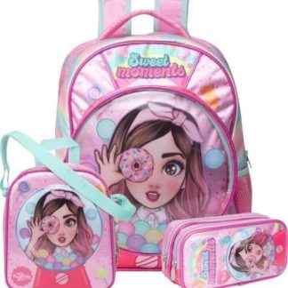 MOCHILA MIS PASTELITOS ROSA MIS PASTELITOS