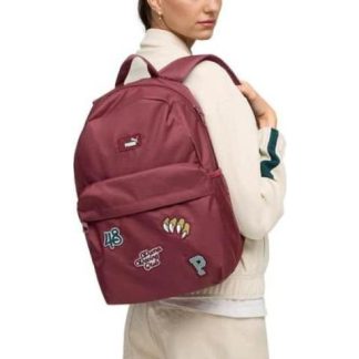 MOCHILA PUMA PHASE PATCH BACKPACK VINO PUMA