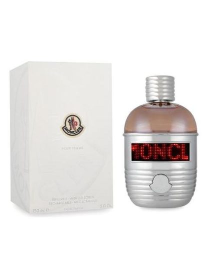 MONCLER POUR FEMME LED 150ML EDP SPRAY REFILLABLE - DAMA