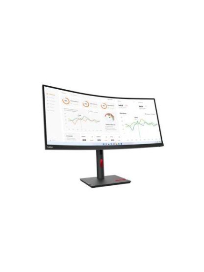 MONITOR CURVO LENOVO THINKVISION T34W-30 LED 34 3440X1440 ULTRA WIDE QUAD HD 60HZ HDMI-DISPLAYPORT NEGRO - Image 2