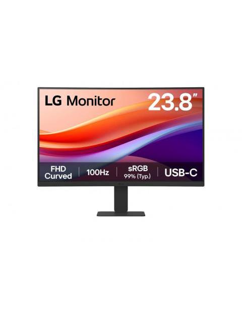 MONITOR CURVO LG 24U421A-B LED 23.8 1920X1080 FULL HD 100HZ HDMI NEGRO