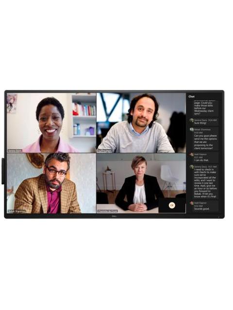 MONITOR DELL PRO 55 PLUS LED 55 3840X2160 4K ULTRA HD 60HZ HDMI-DISPLAYPORT BOCINAS INTEGRADAS NEGRO