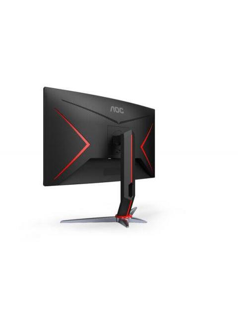MONITOR GAMER CURVO AOC C27G2 LED 27 FULL HD FREESYNC 165HZ HDMI NEGRO-ROJO - Image 3