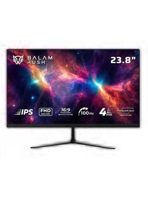 MONITOR GAMER BALAM RUSH MNG24Y LED 23.8 1920X1080 FULL HD G-SYNC-FREESYNC 100HZ HDMI-DISPLAYPORT NEGRO