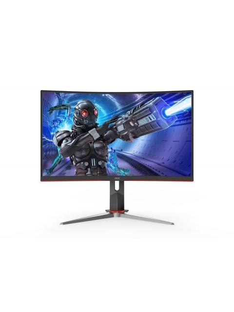 MONITOR GAMER CURVO AOC C27G2 LED 27 FULL HD FREESYNC 165HZ HDMI NEGRO-ROJO - Image 7