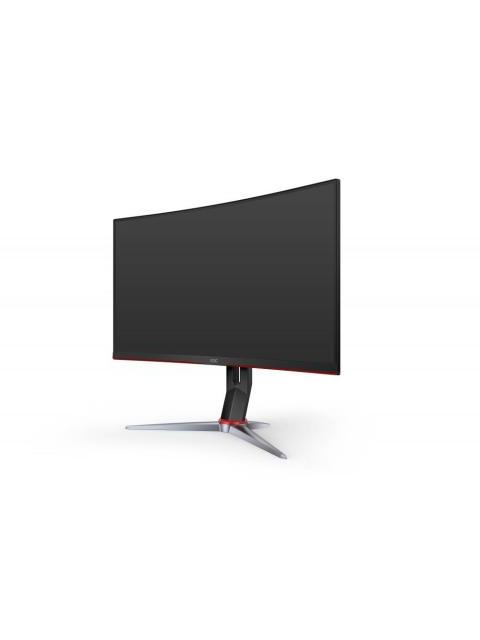 MONITOR GAMER CURVO AOC C27G2 LED 27 FULL HD FREESYNC 165HZ HDMI NEGRO-ROJO - Image 8