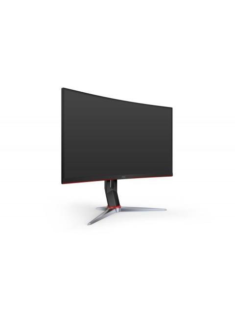 MONITOR GAMER CURVO AOC C27G2 LED 27 FULL HD FREESYNC 165HZ HDMI NEGRO-ROJO - Image 9
