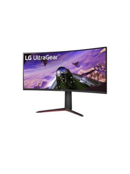 MONITOR GAMER CURVO LG ULTRAGEAR LED 34 3440X1440 ULTRA WIDE QUAD HD FREESYNC 160HZ HDMI-DISPLAYPORT BOCINAS INTEGRADAS NEGRO - Image 2